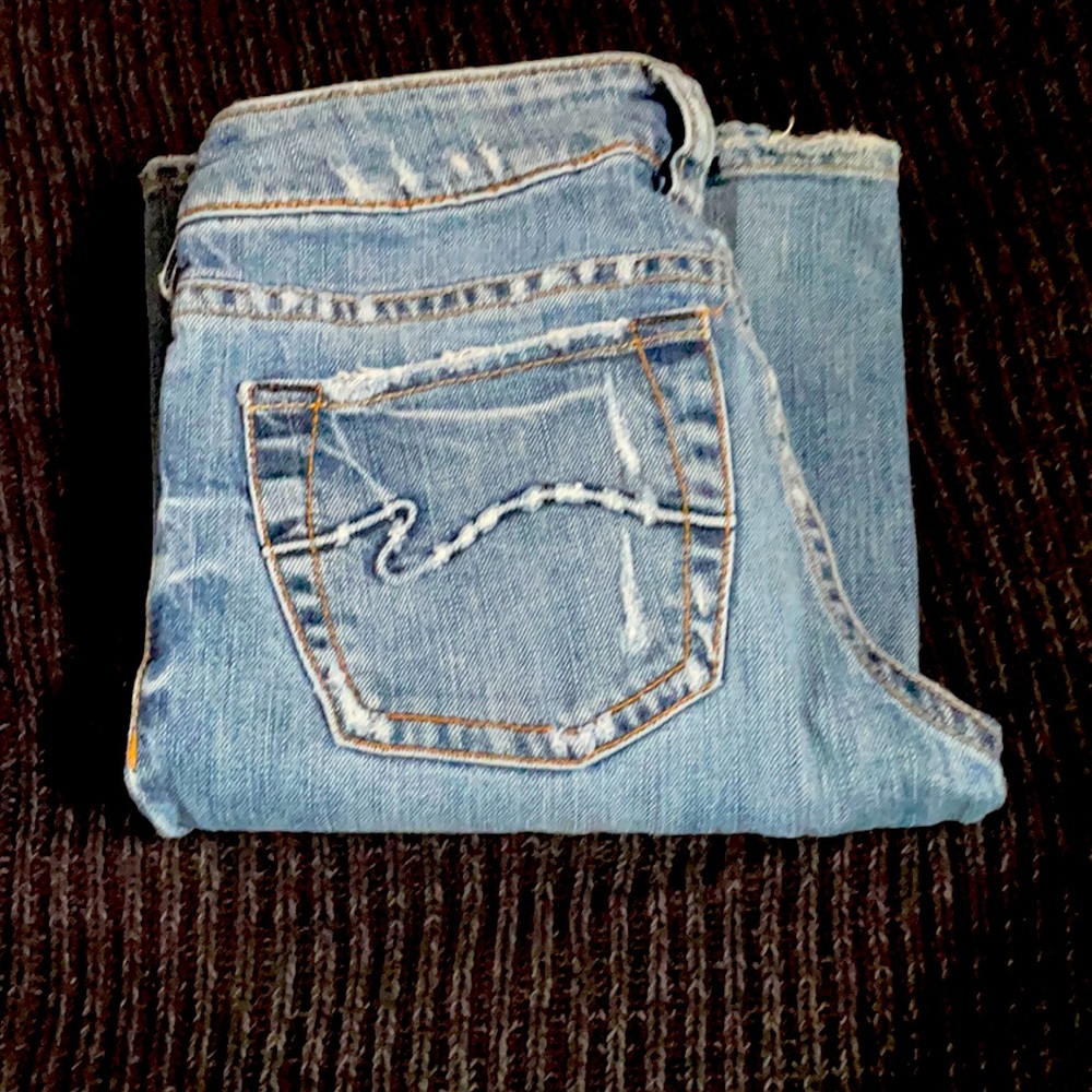 Silver Aiko Jeans from Buckle Sz 27